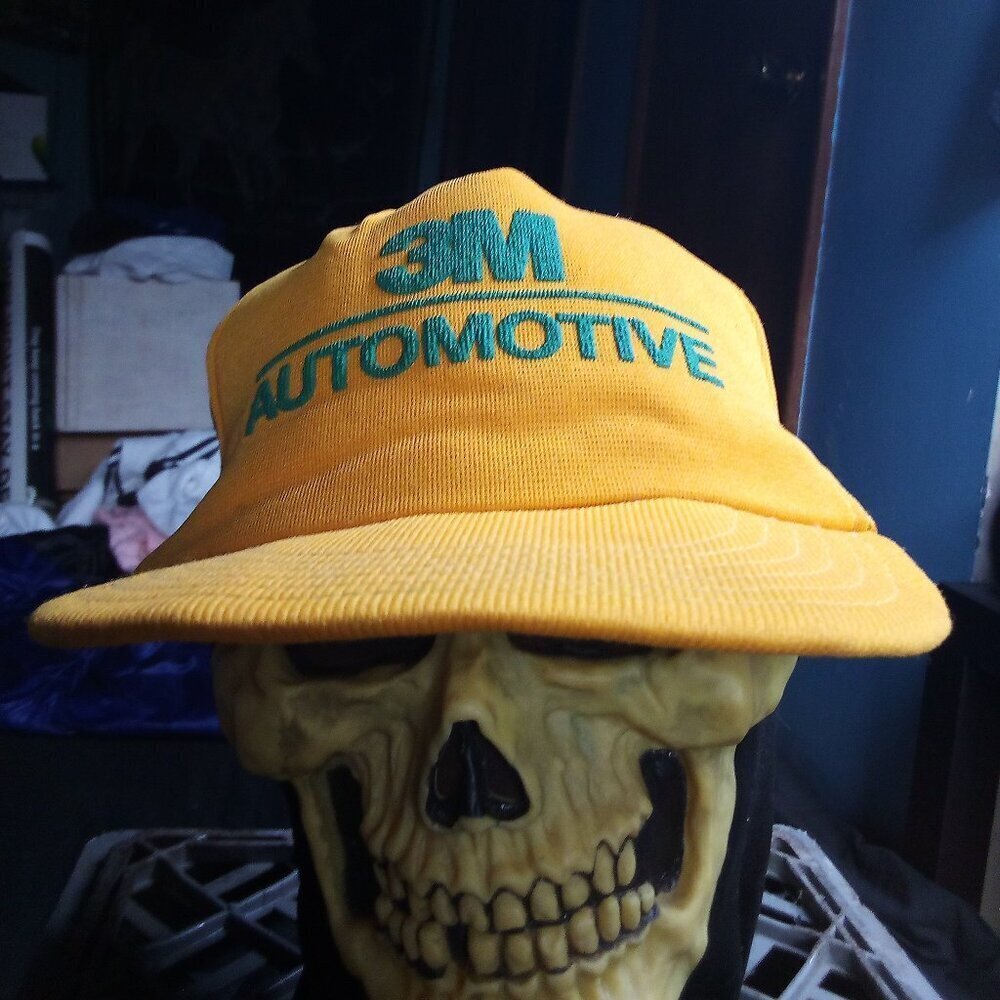 Vintage 3M Automotive Snap Trucker Hat Cap